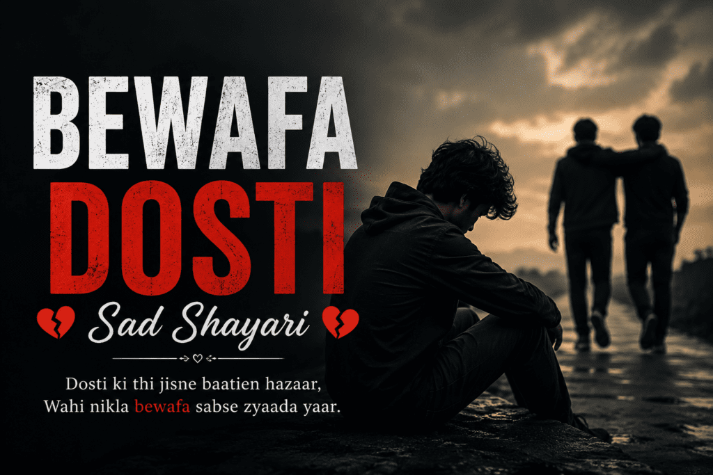 Dosti Sad Shayari