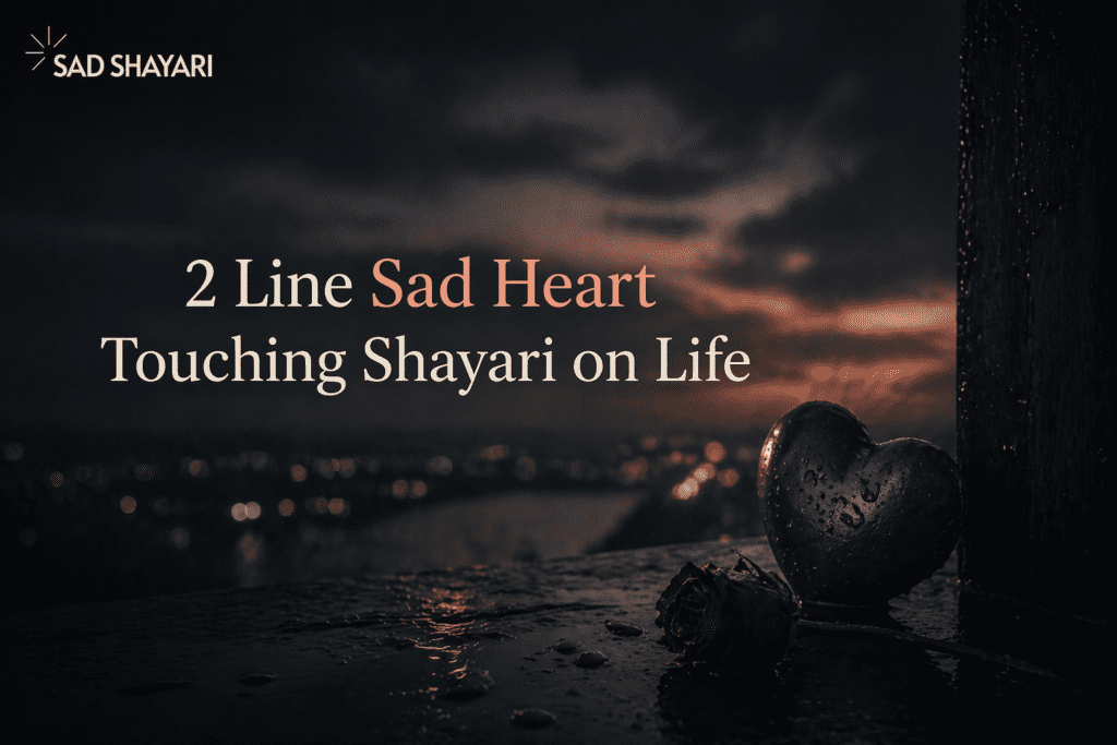 Sad Shayari 2 Line Heart Touching