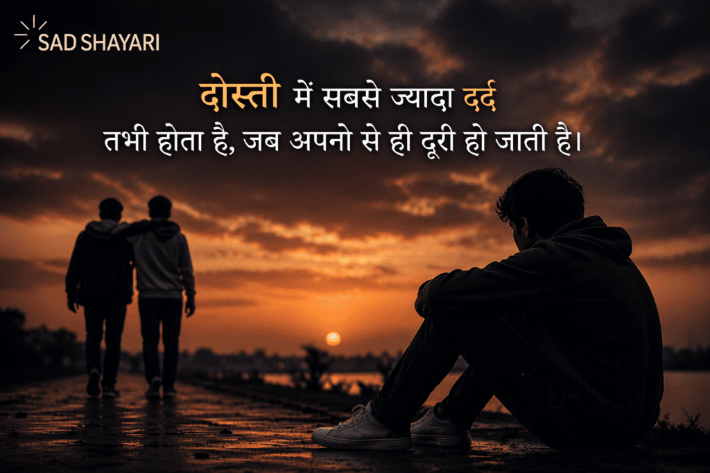 Dosti Sad Shayari