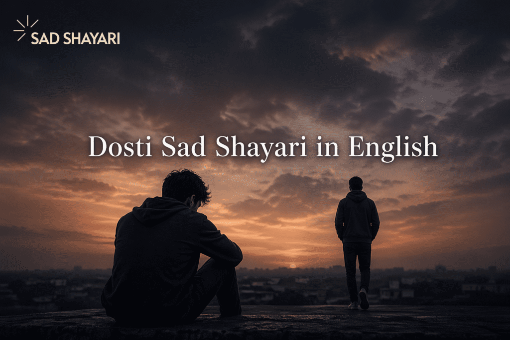 Dosti Sad Shayari