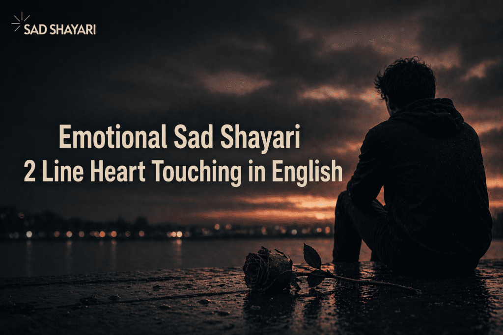 Sad Shayari 2 Line Heart Touching