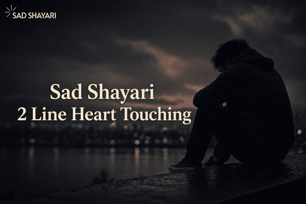 Sad Shayari 2 Line Heart Touching