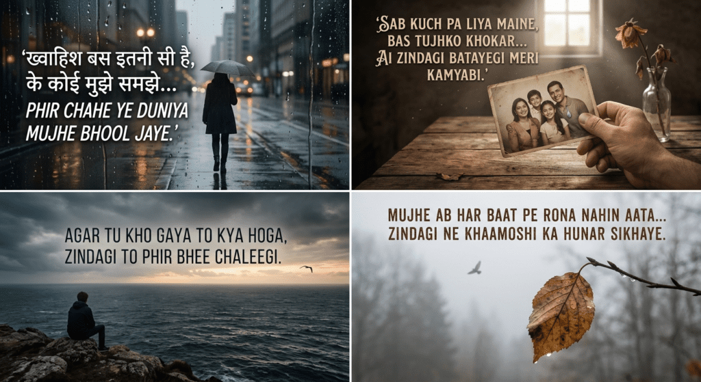 Sad Shayari In Hindi For Life