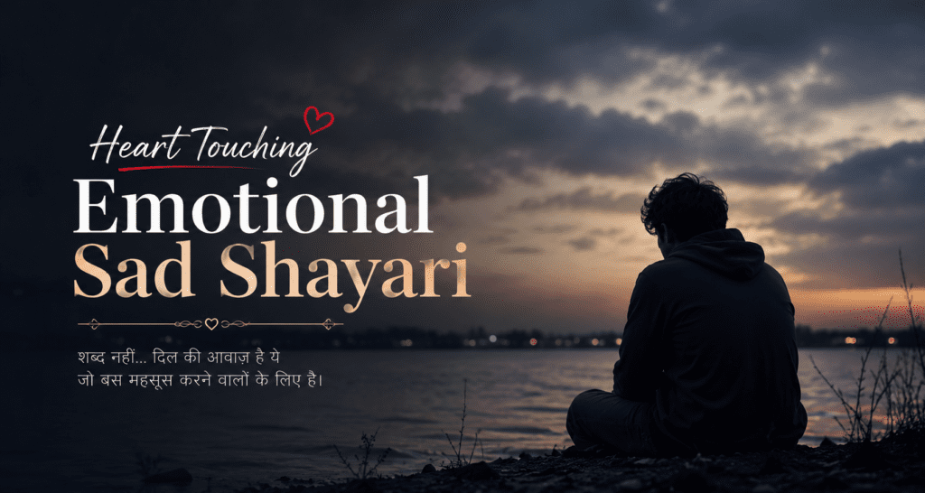 heart touching sad shayari in hindi