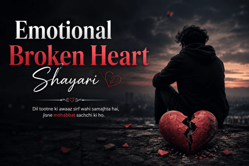 Broken Heart Sad Shayari in Hindi