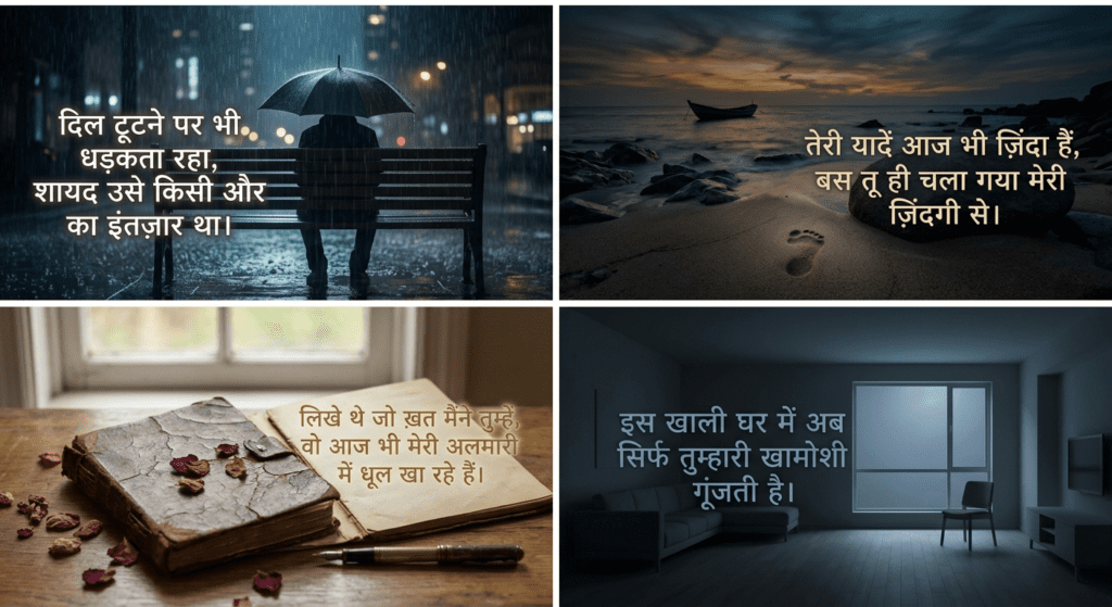 Broken Heart Sad Shayari in Hindi
