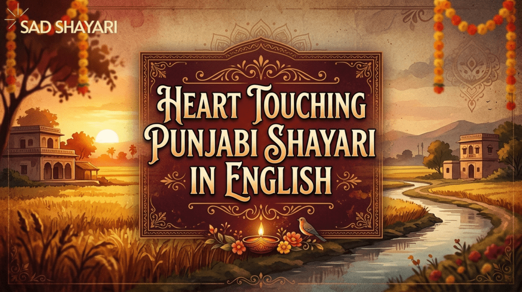 Punjabi Shayari Sad Love