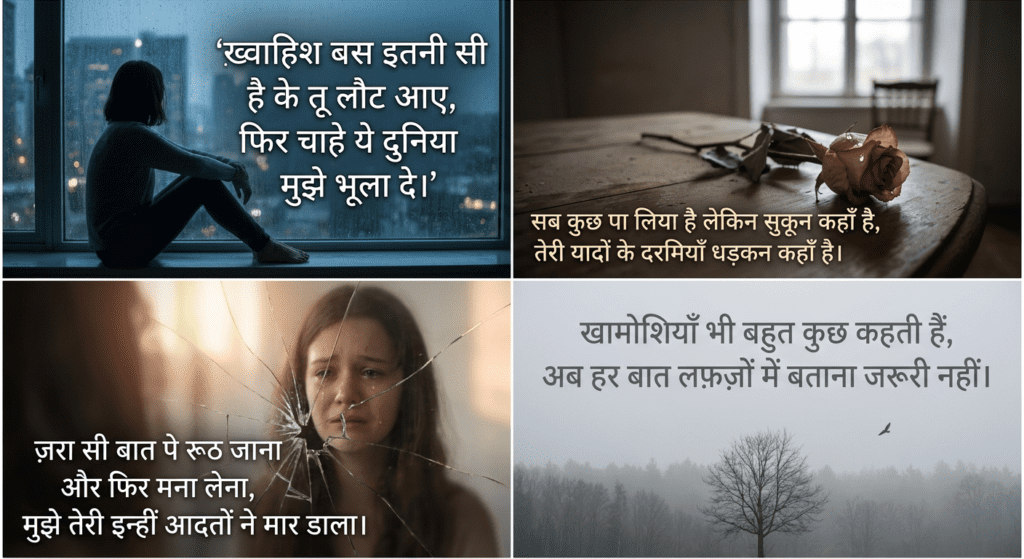 Heart Touching sad shayari