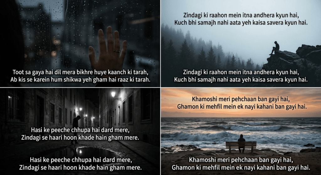 Life Depression Sad Shayari
