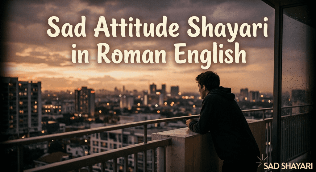 Sad Shayari in Roman English