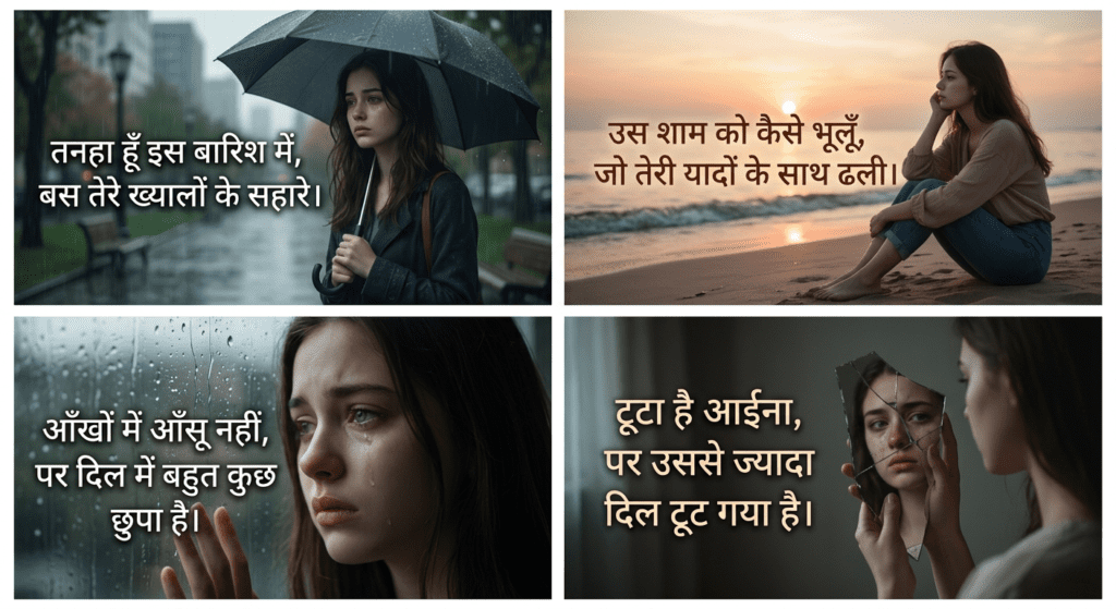 Deep Sad Shayari