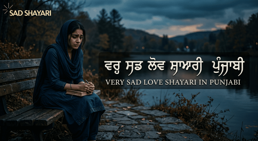 Punjabi Shayari Sad Love