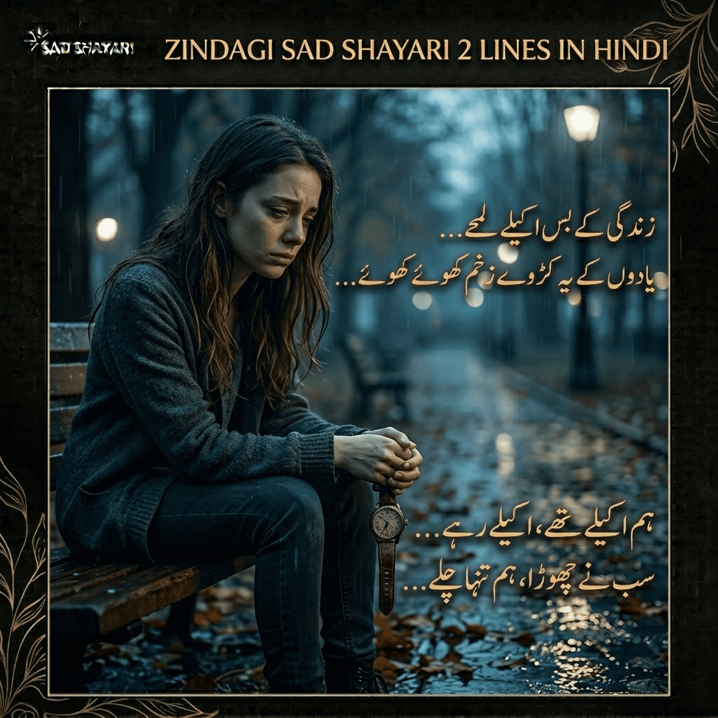 Zindagi Sad Shayari