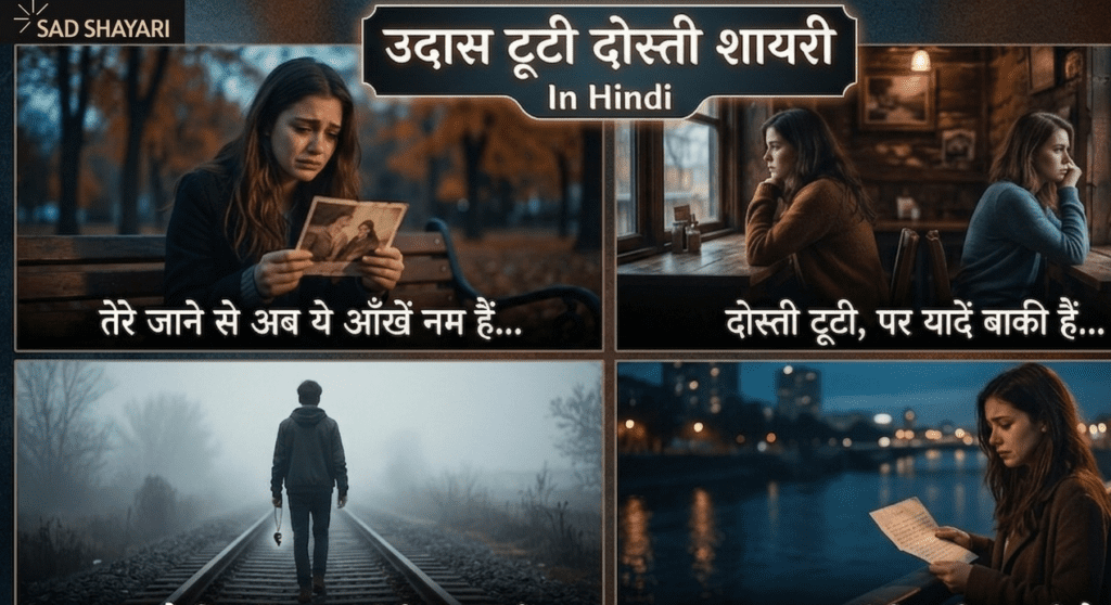 Friendship Shayari Sad