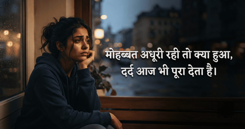 Sad shayari