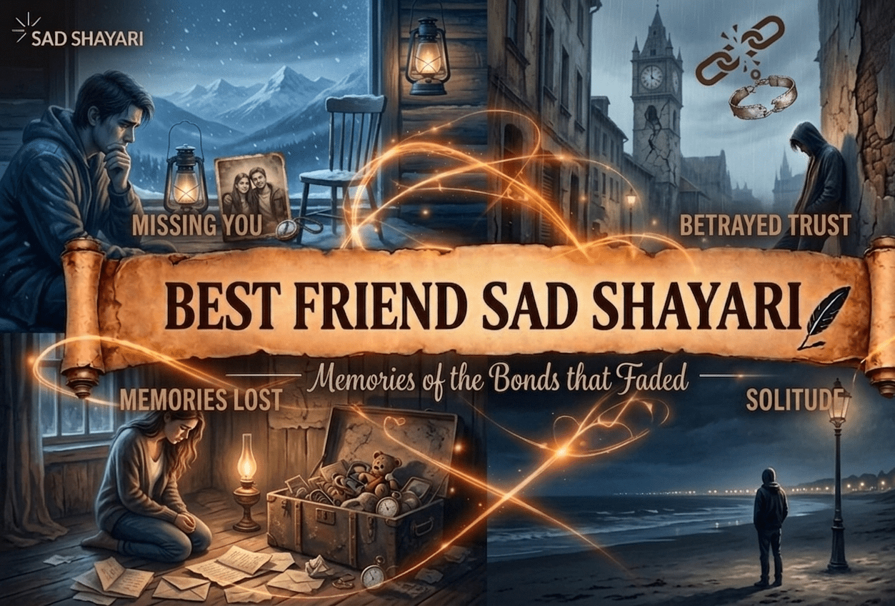Best Friend Sad Shayari