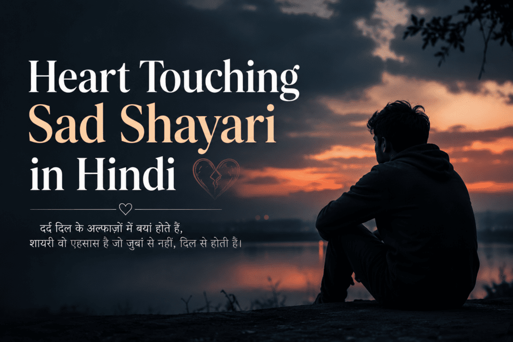 heart touching sad shayari in hindi